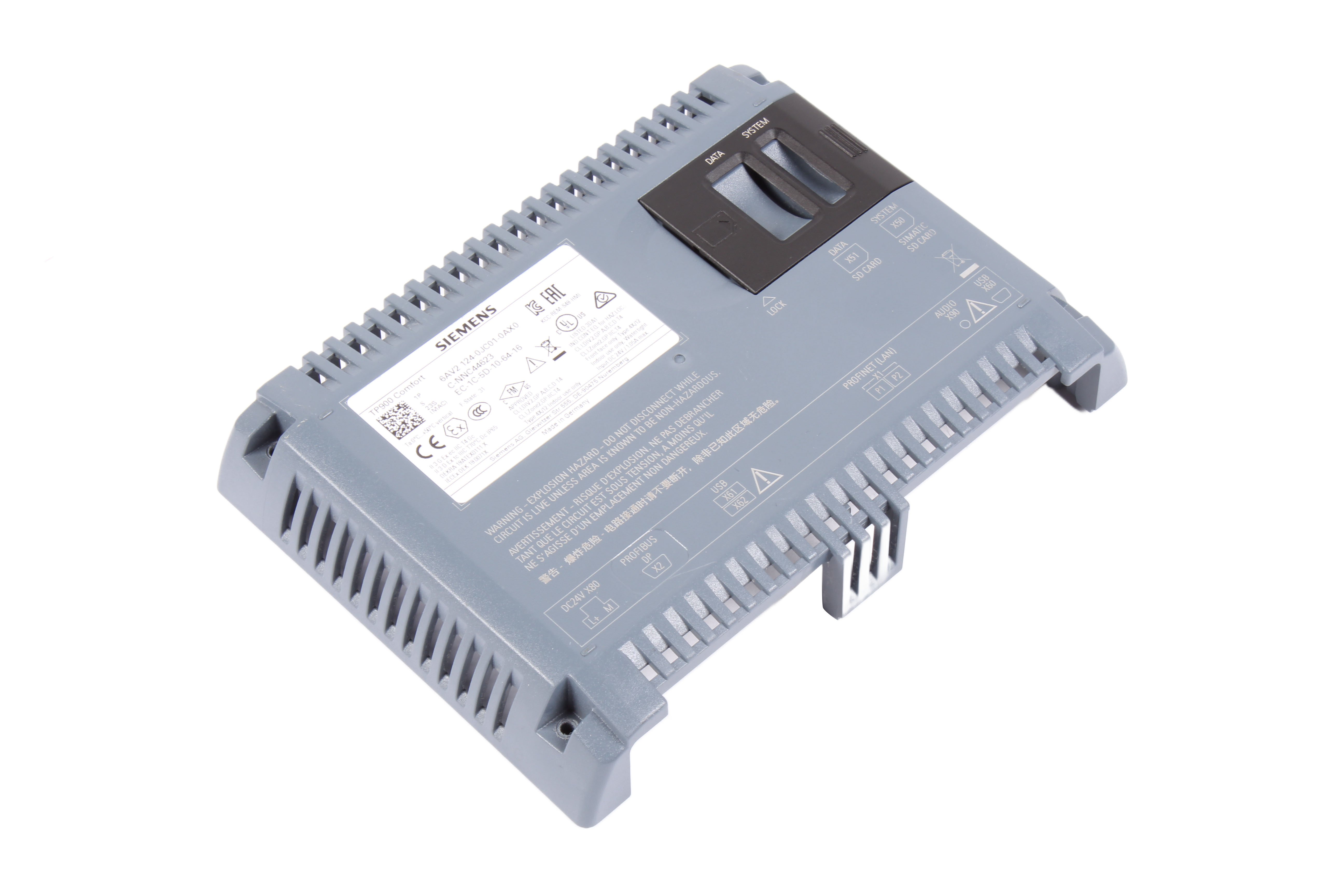SIEMENS 6AV2124-0JC01-0AX0 REAR OF HOUSING TP900 COMFORT BOÎTIER DU PANNEAU OPÉRATEUR 