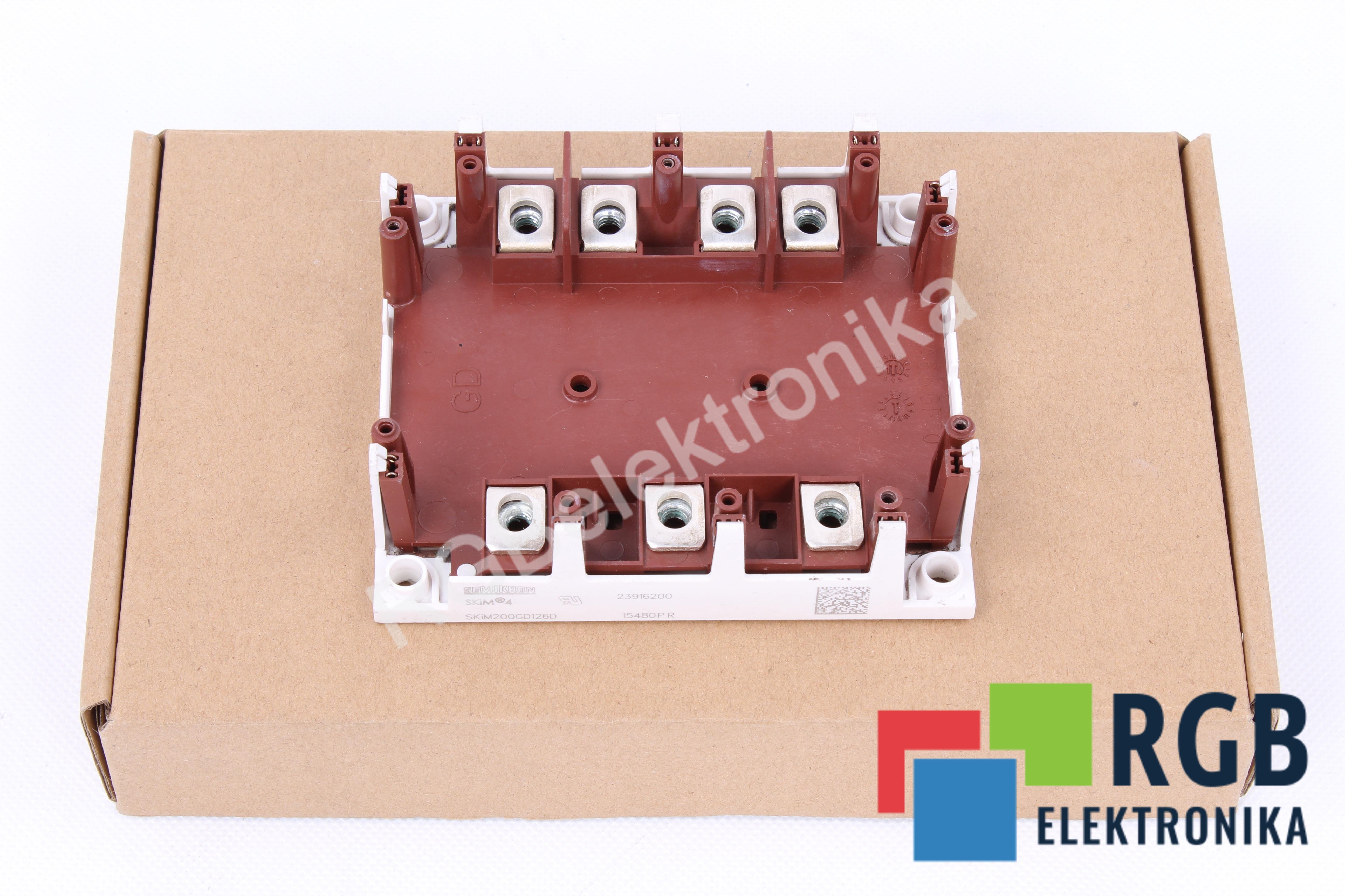 MODUŁ IGBT SKIM200GD126D 180A 1200V SKIM 4 SEMIKRON