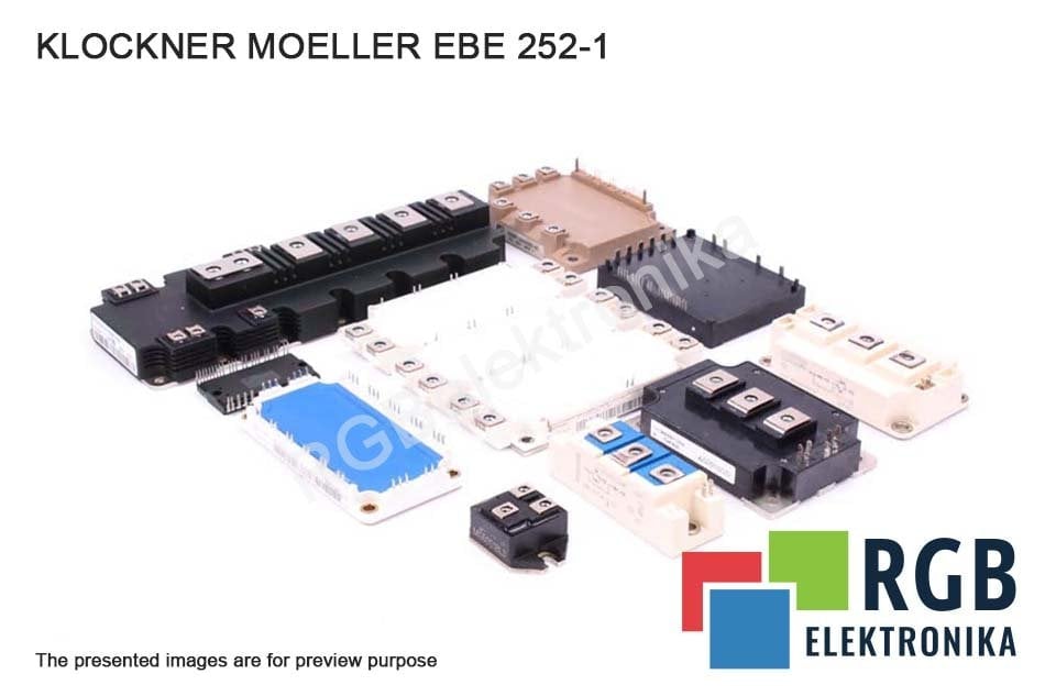 KLOCKNER & MOELLER EBE 252-1 MODUŁ CPU