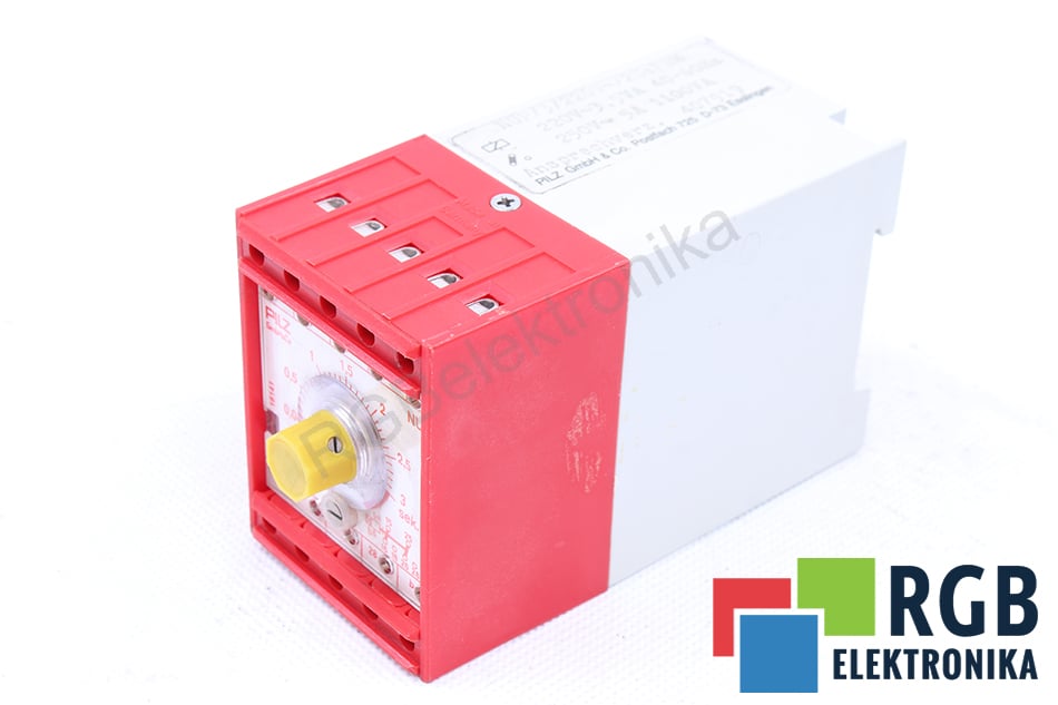 PILZ NUP/3/220VAC/2UZFBM SAFETY RELAY 