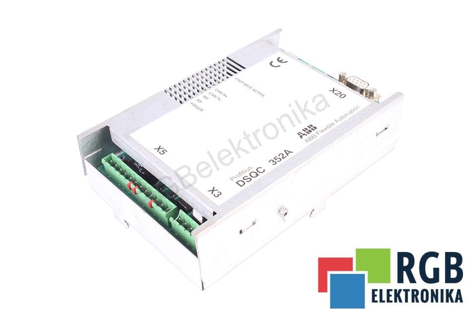 ABB 3HNE00009-1/12 DSQC352A PROFIBUS