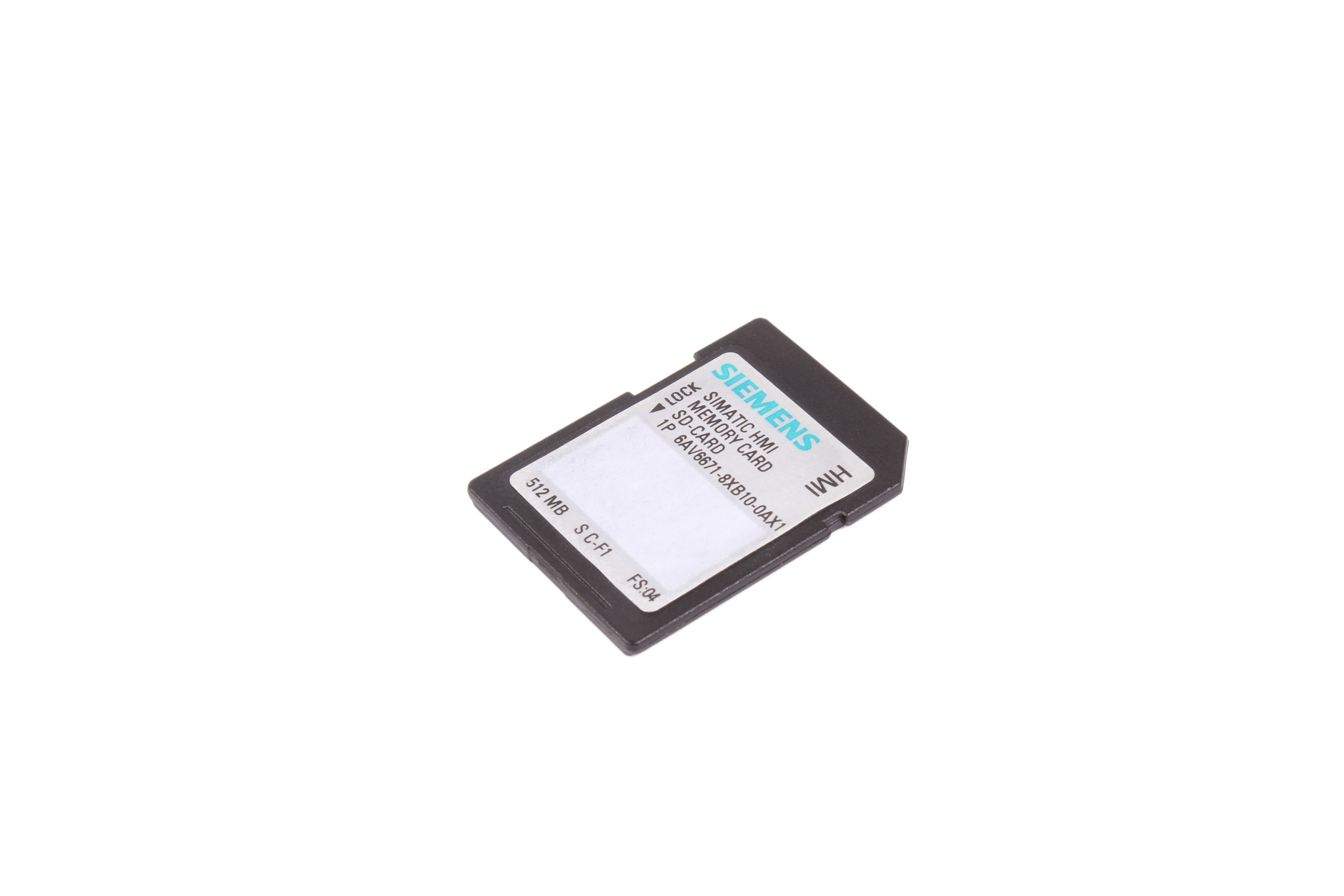 SIEMENS 6AV6671-8XB10-0AX1 512MB 
