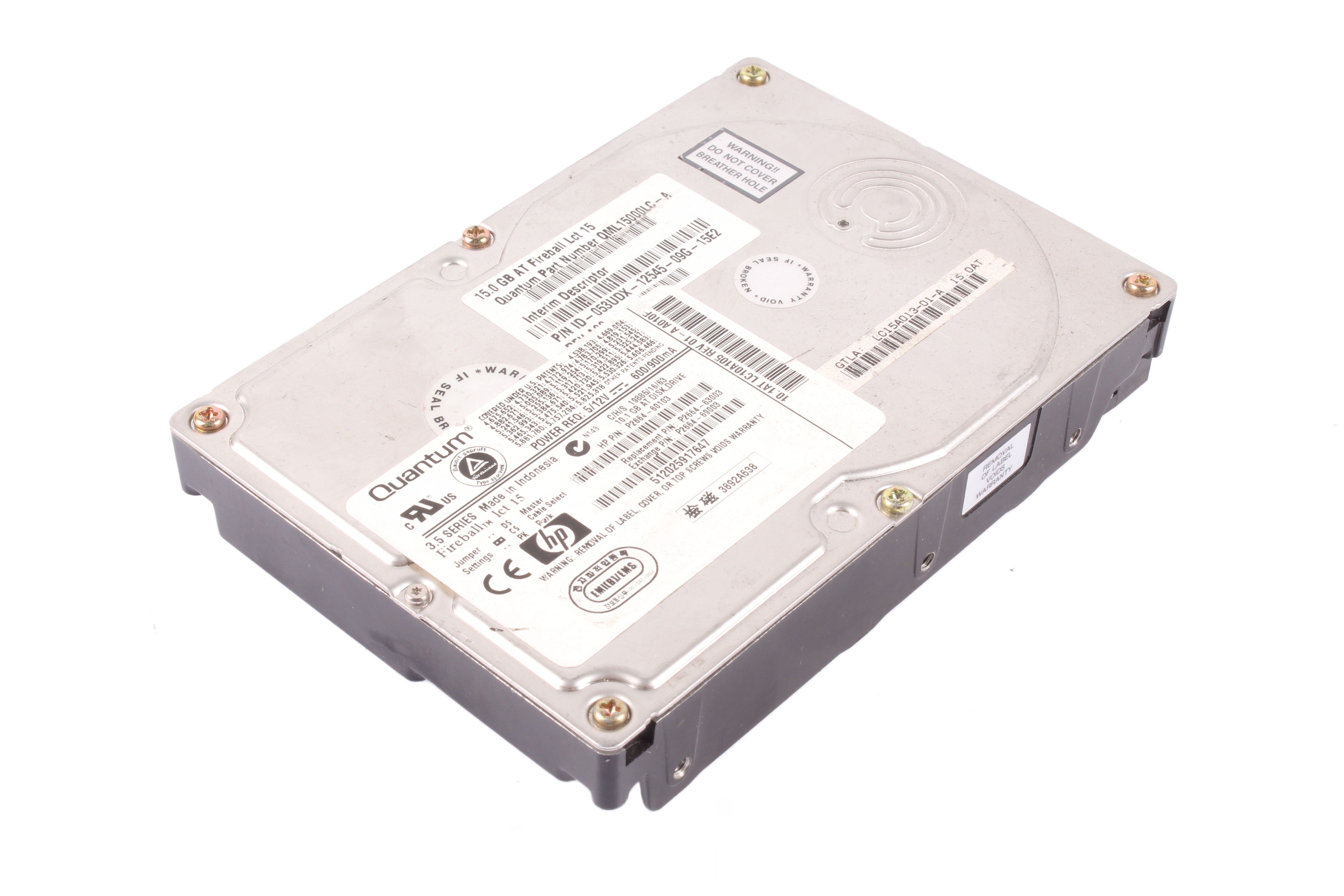 QUANTUM QML15000LC-A LC15A013-01-A 15.0GB HDD 