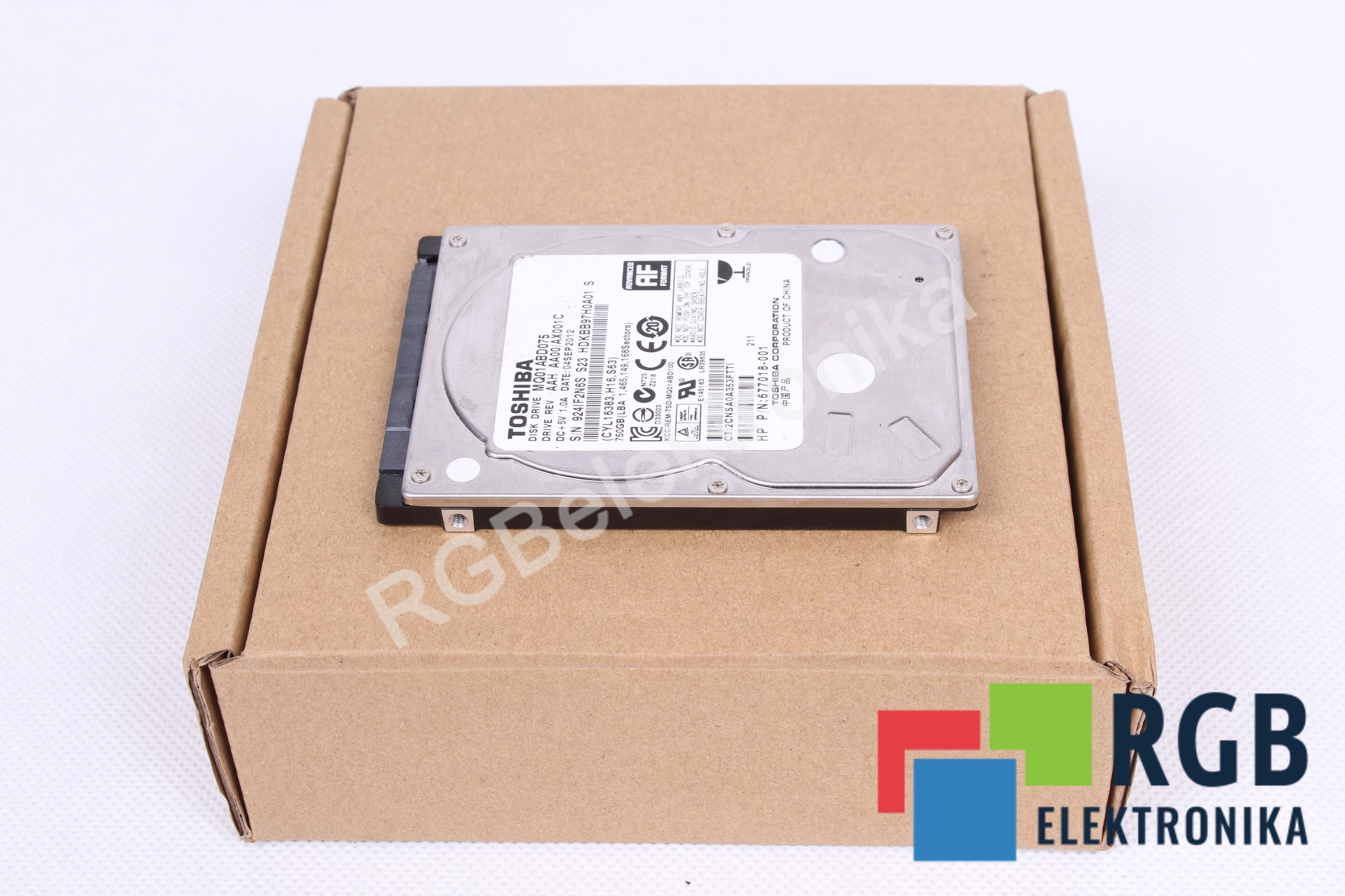 DYSK TWARDY 2.5" MQ01ABD075 750GB SATA TOSHIBA