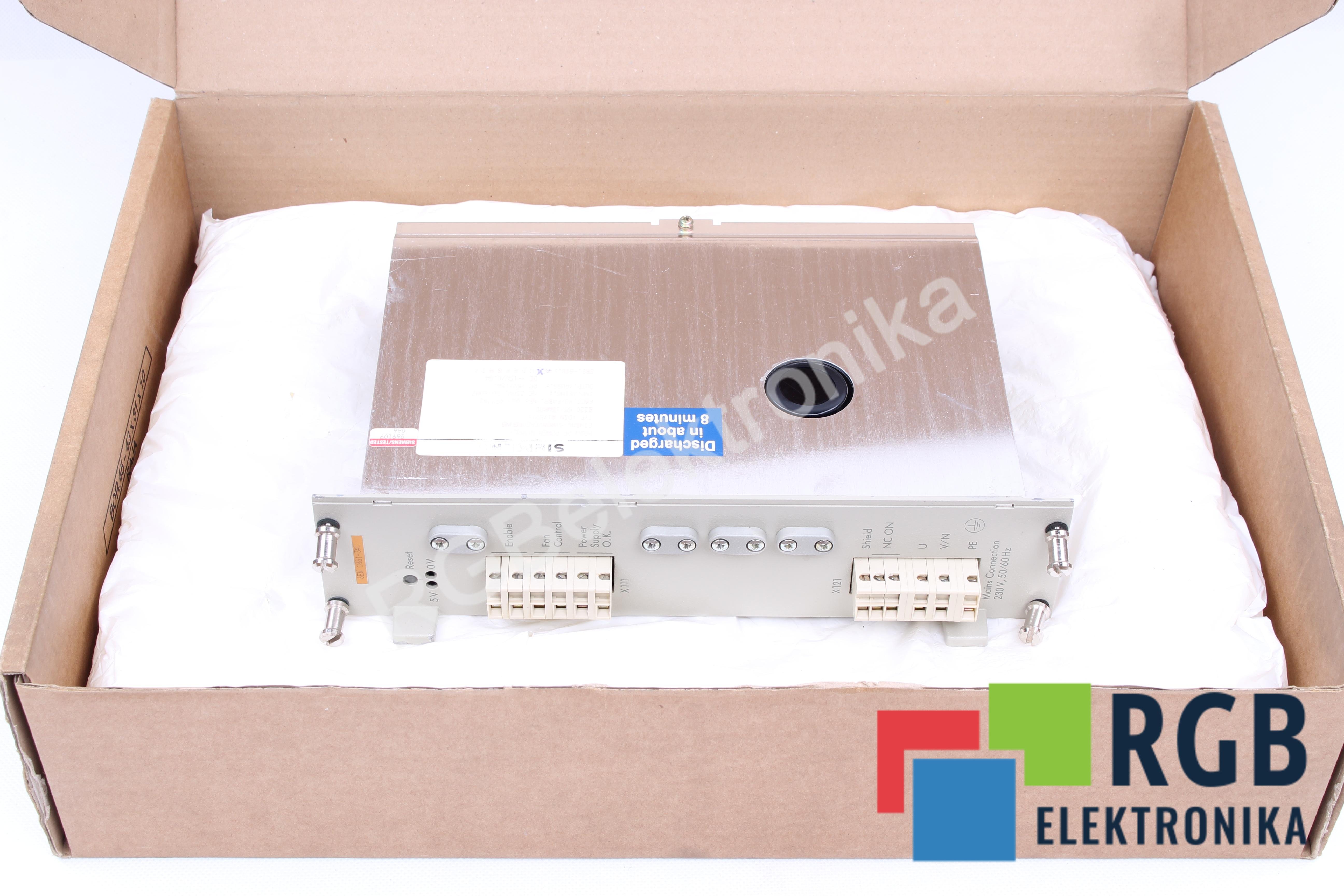 SIEMENS 6EW1861-3AC ALIMENTATORE 