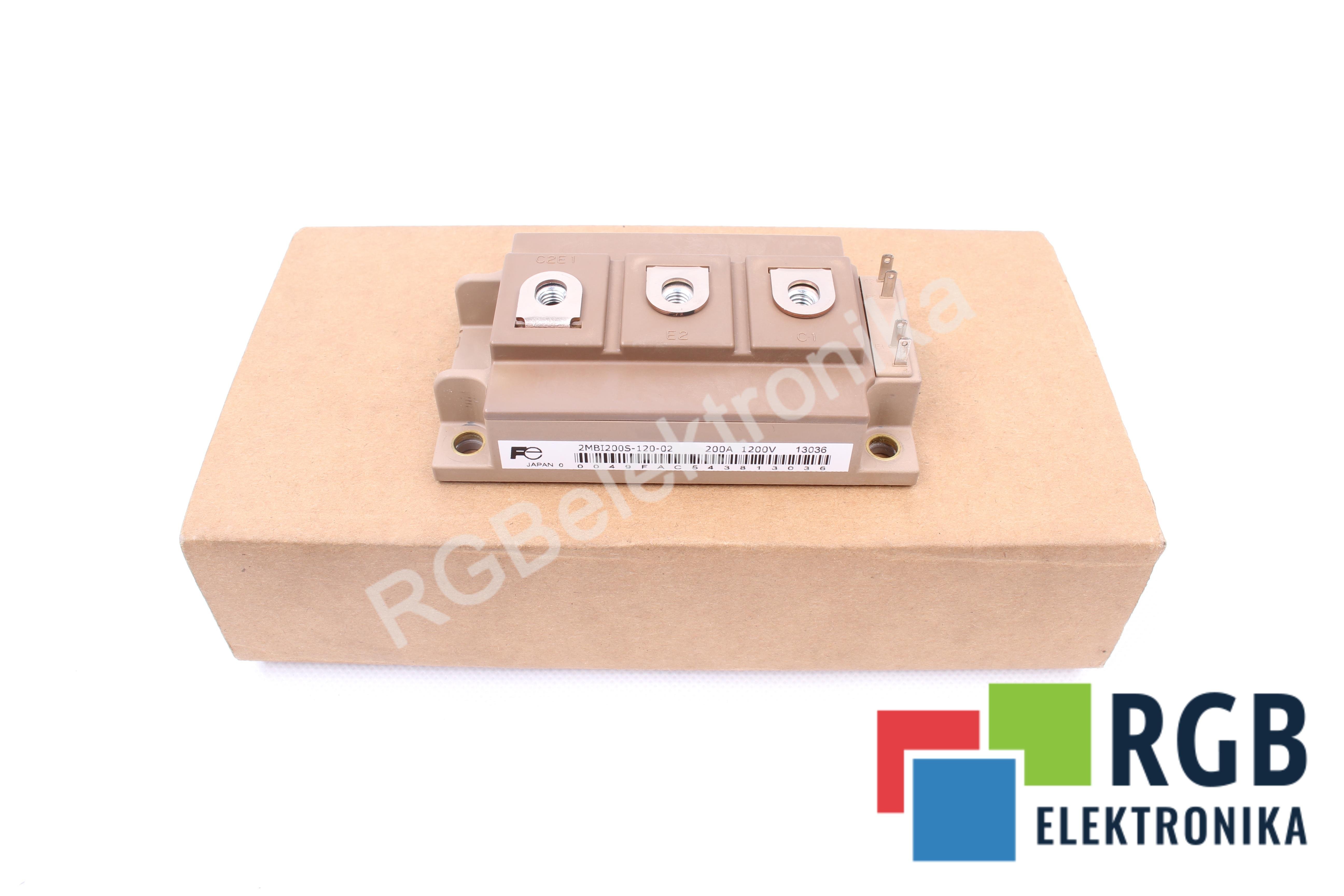FUJI ELECTRIC 2MBI200S-120-02 MÓDULO IGBT 1200V 200A 