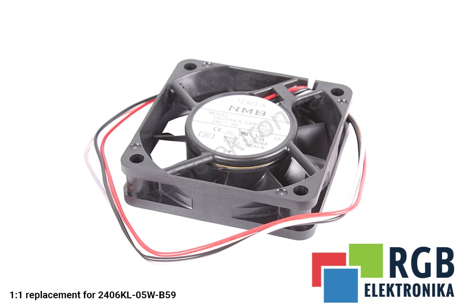 NMB TECHNOLOGIES 06015KA-24N-AL 60X60X15MM AXIAL FAN 24V 0.13A 60 MM 15 MM 60 MM 