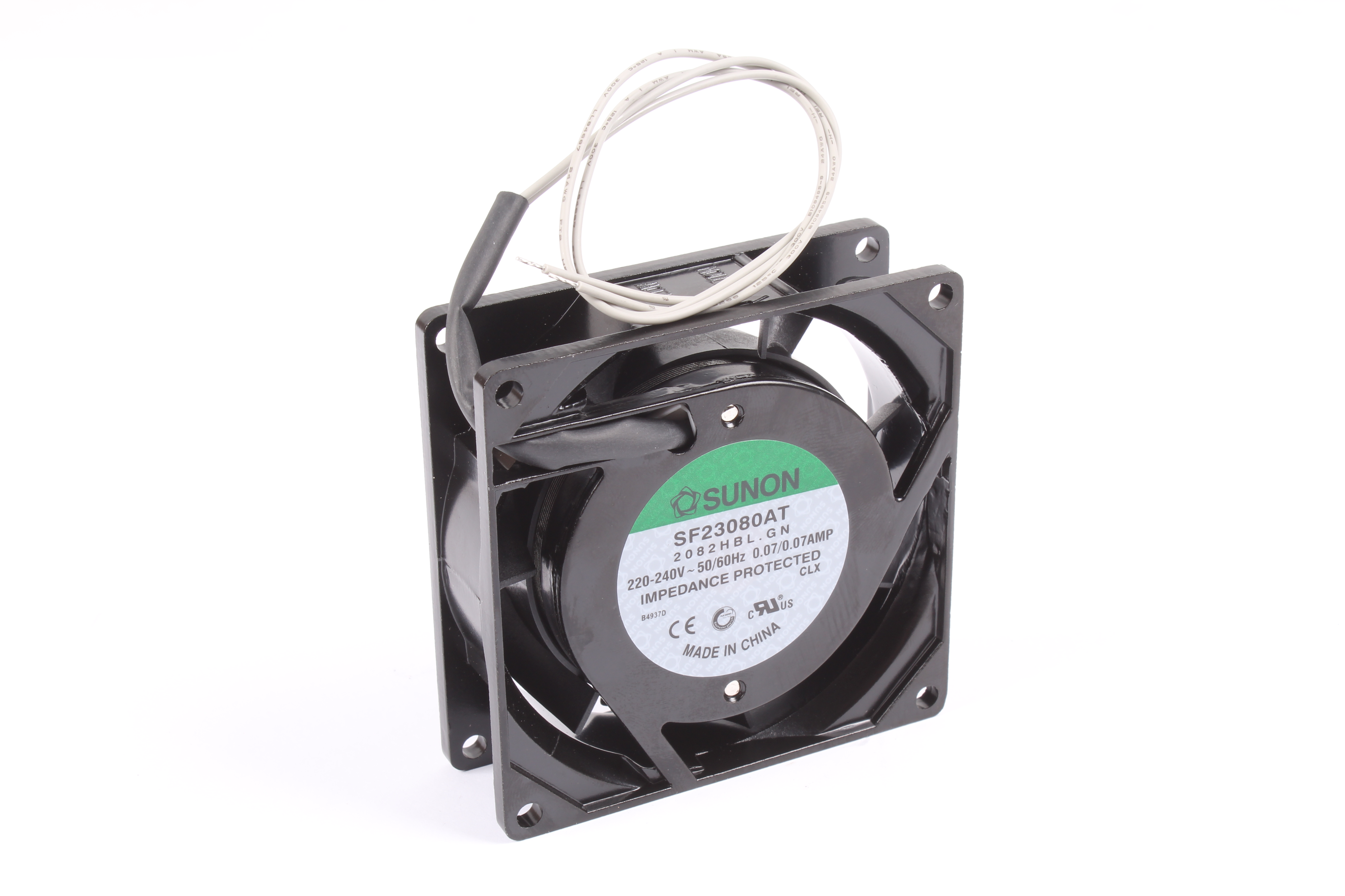 SUNON SF23080AT2082HBL.GN 80X80X25MM WENTYLATOR OSIOWY 230V 0.07A 80 MM 25 MM 80 MM 