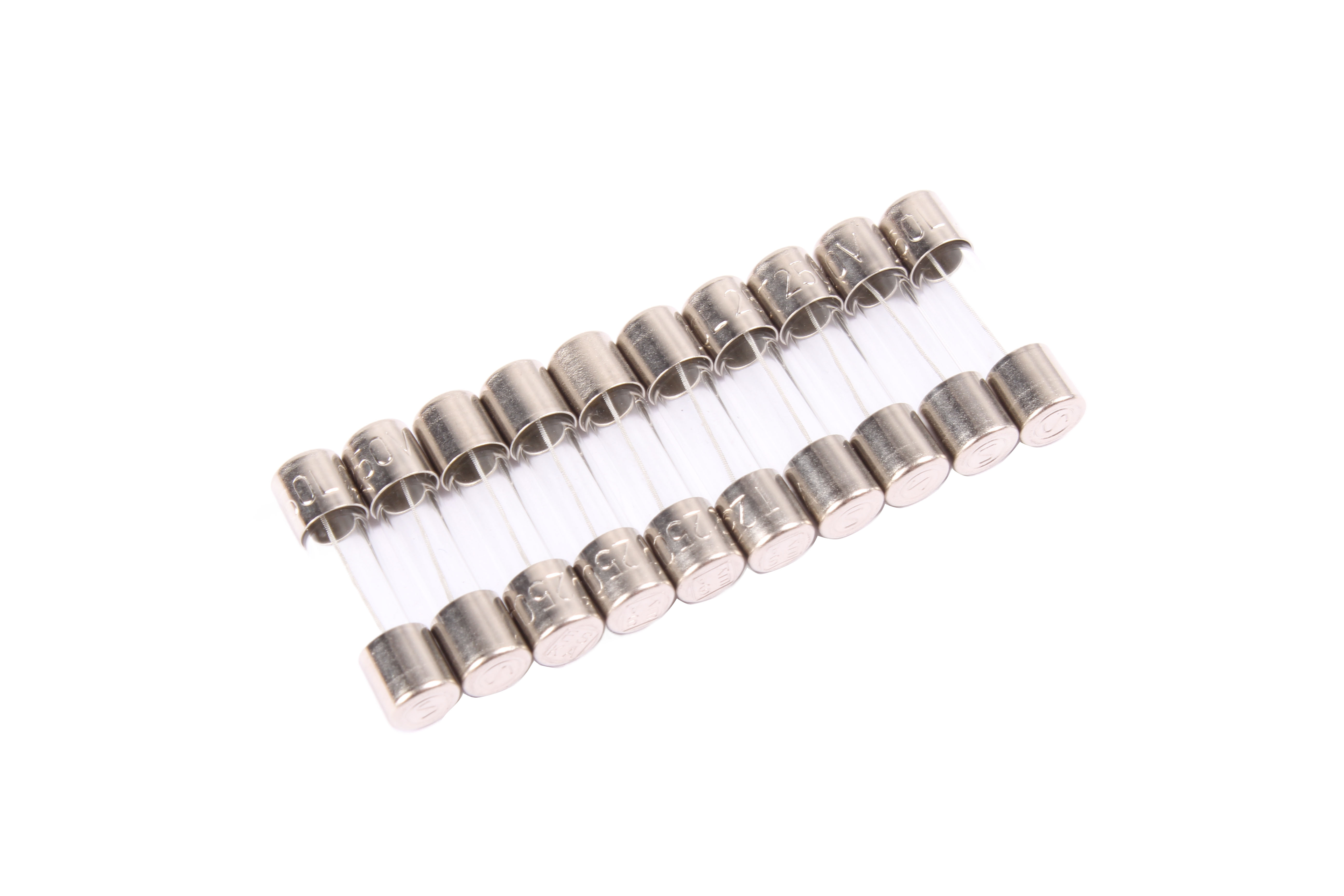 ESKA 522.511 ZKT-0.25A TOPIKOWY ZWŁOCZNY 5X20MM 10SZT BEZPIECZNIK 250V 0.25A 5 MM 20 MM 