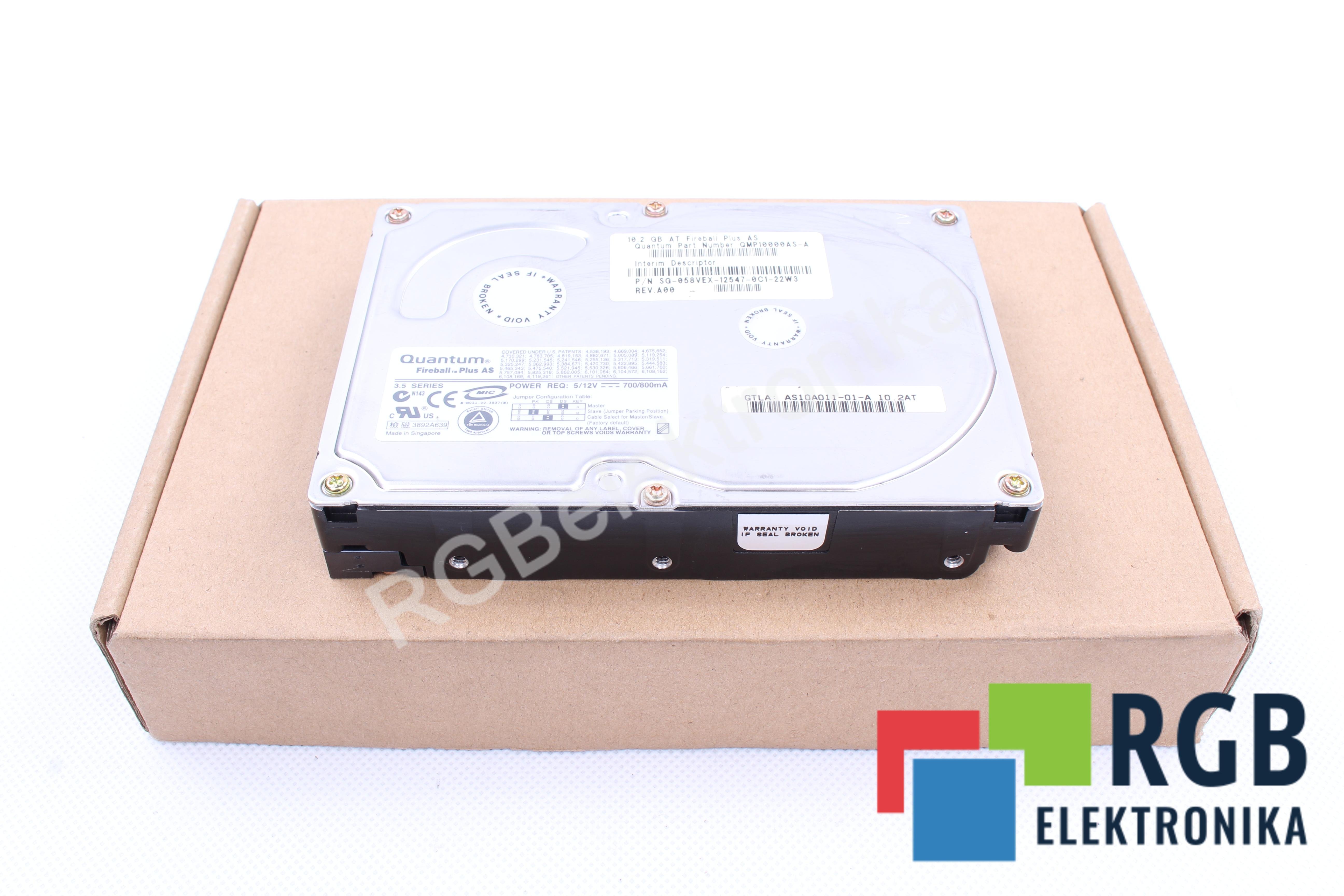 DYSK TWARDY 3.5" QMP10000AS-A 10GB QUANTUM