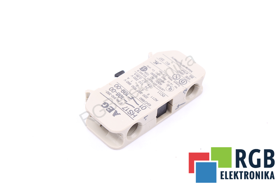 STYK POMOCNICZY HS17 600VAC 10A AEG