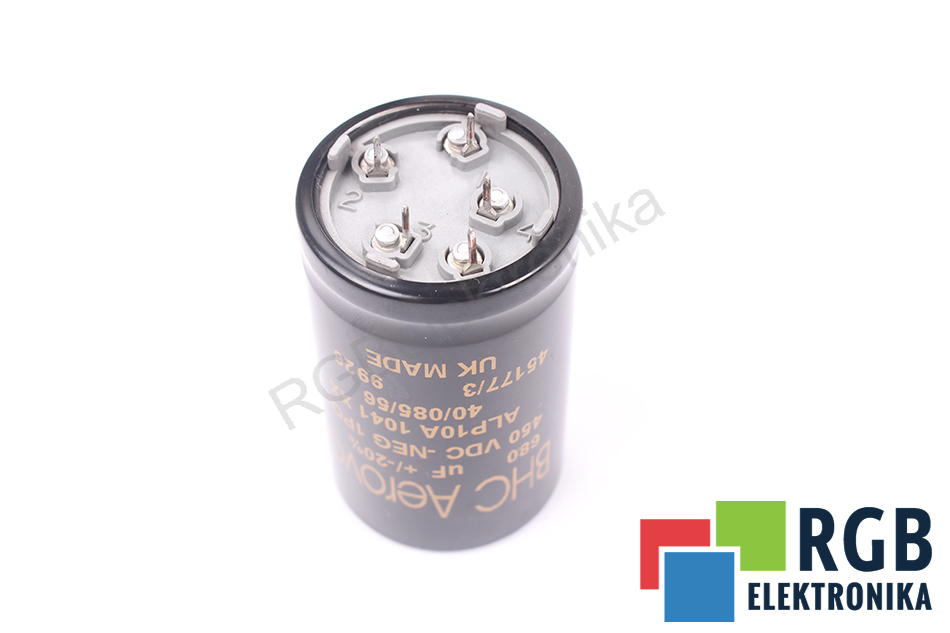 KONDENSATOR 680UF 450VDC ALP10A ALP10A1041XX 40/085/56 BHC AEROVOX