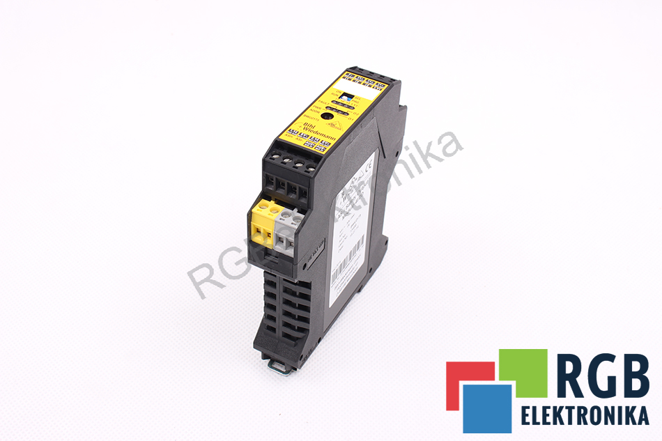 BWU2173 ID.NO. 15498 AS-I SAFETY OUTPUT MODULE 4I/4O BIHL WIEDEMANN