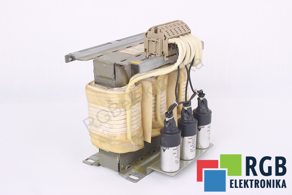 3-FAZOWY FILTR LC SFB400/32 0-150HZ 0-440V 3-8KHZ 0-520V 4-8KHZ 32A 0.002H BLOCK