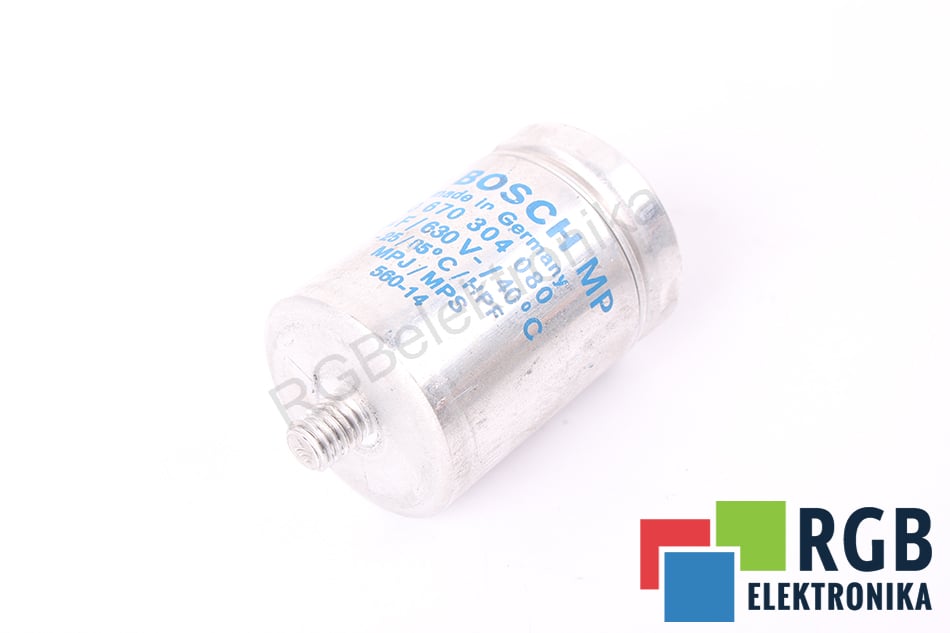 CAPACITOR 4UF 630V 0670304080 BOSCH