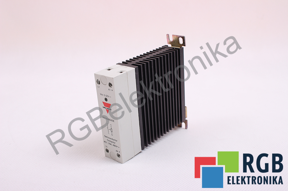 RN1A48D20E 480VAC 20A SEMICONDUCTOR CONTACTOR CARLO GAVAZZI
