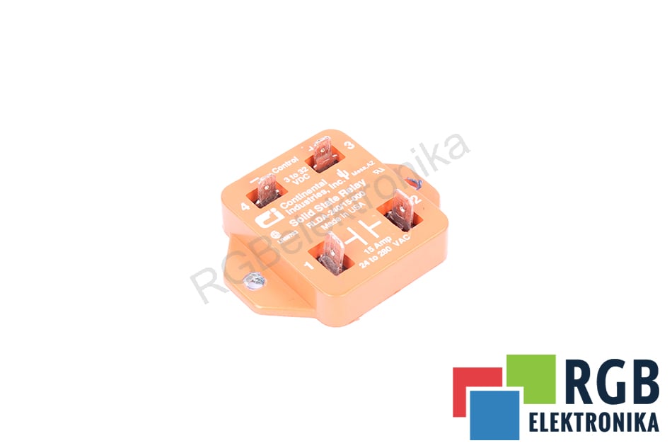 PRZEKAŹNIK RLDA-240/15-000 24-280VAC 3-32VDC 15A CONTINENTAL INDUSTRIES