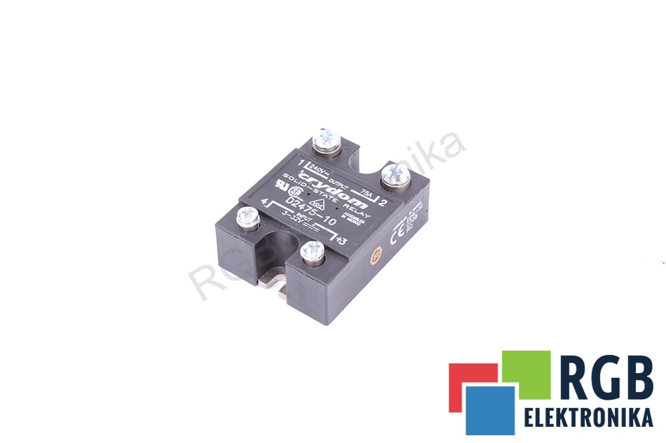 PRZEKAŹNIK D2475-10 240VAC 75A 3-32VDC CRYDOM