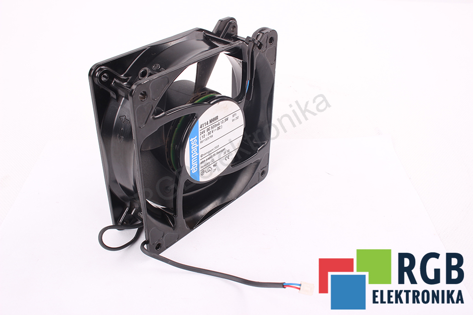 EBM PAPST 4114NHHR 119X119X38 VENTILATORE ASSIALE 24V 119 MM 38 MM 119 MM 