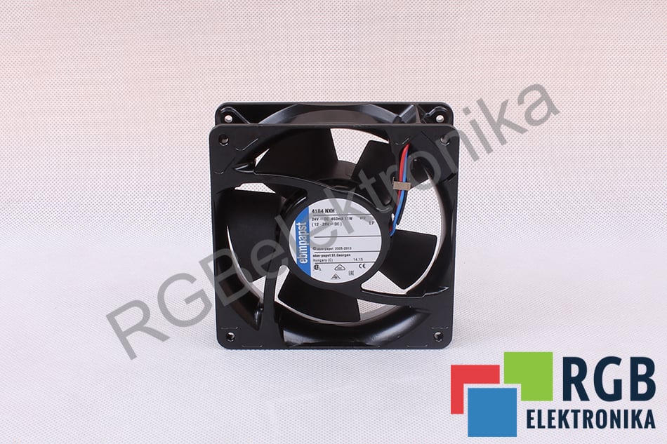 EBM PAPST 4184NXH 120X120X38MM 11W AXIAL FAN 24V 0.46A 