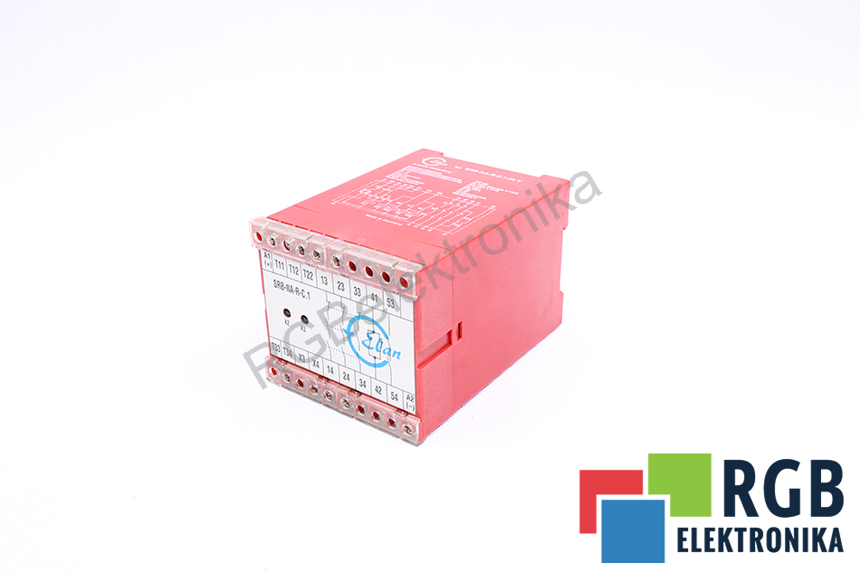 SRB-NA-R-C.1-24V 6A 250VAC 24V PRZEKAŹNIK BEZPIECZEŃSTWA ELAN