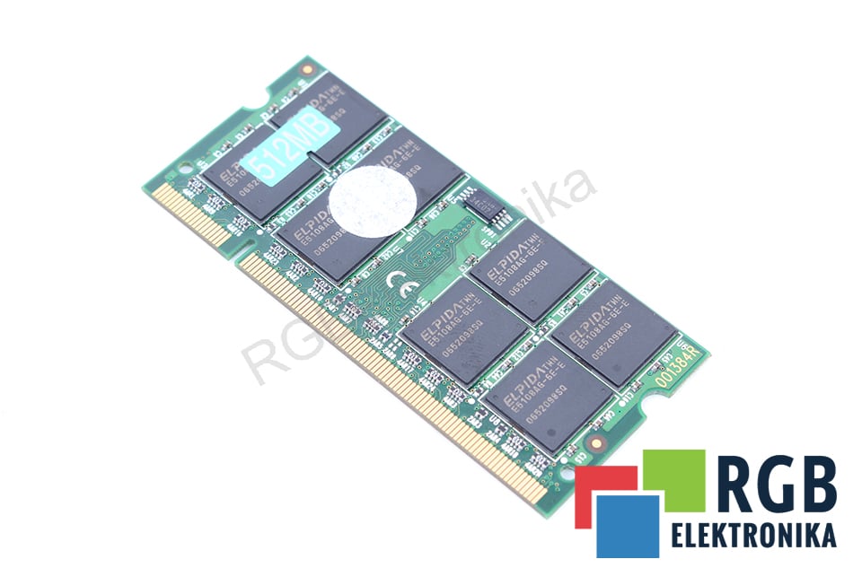 PAMIĘĆ DDR2 SODIMM 001384R 512MB ELPIDA