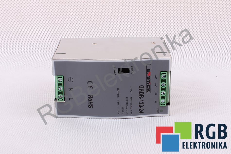 GHDR-120-24 GHDR12024 120W 24VDC 5A POWER SUPPLY ENSTICK