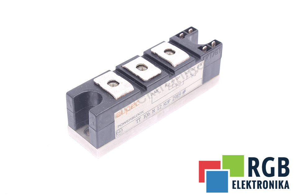 THYRISTOR MODULE TT106N12KOF POWERBLOCK EUPEC