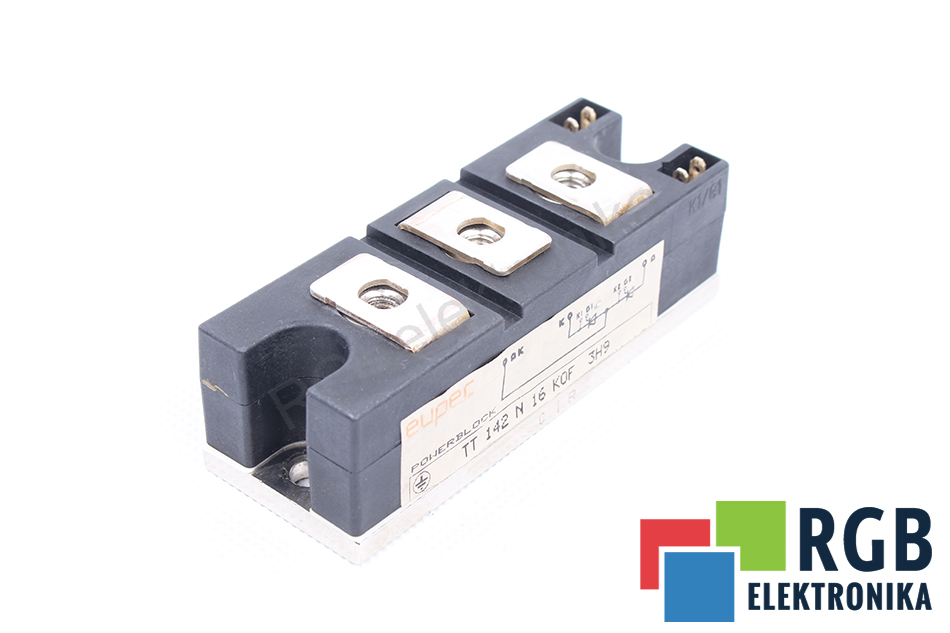 POWERBLOCK THRYISTOR MODULE TT142N16KOF EUPEC