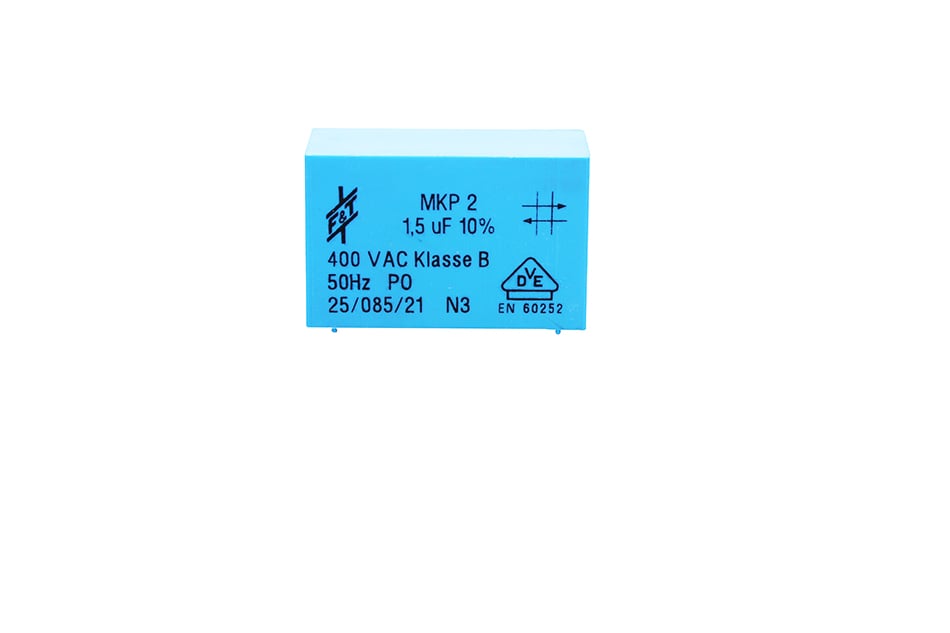 KONDENSATOR POLIPROPYLENOWY 1.5UF MKP2 400VAC F&T
