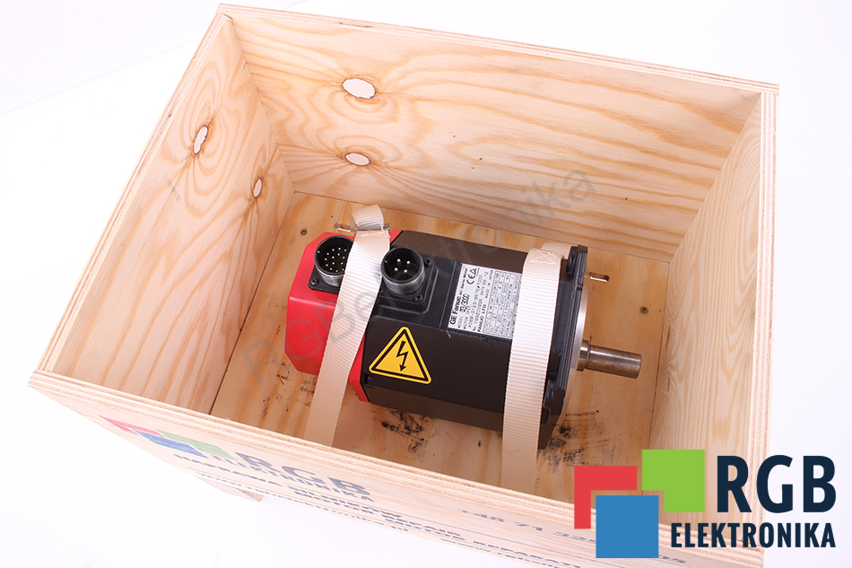 SERVOMOTOR a3/3000 A06B-0123-B575#7000 0.9KW 127V 4.6A 3000MIN-1 FANUC