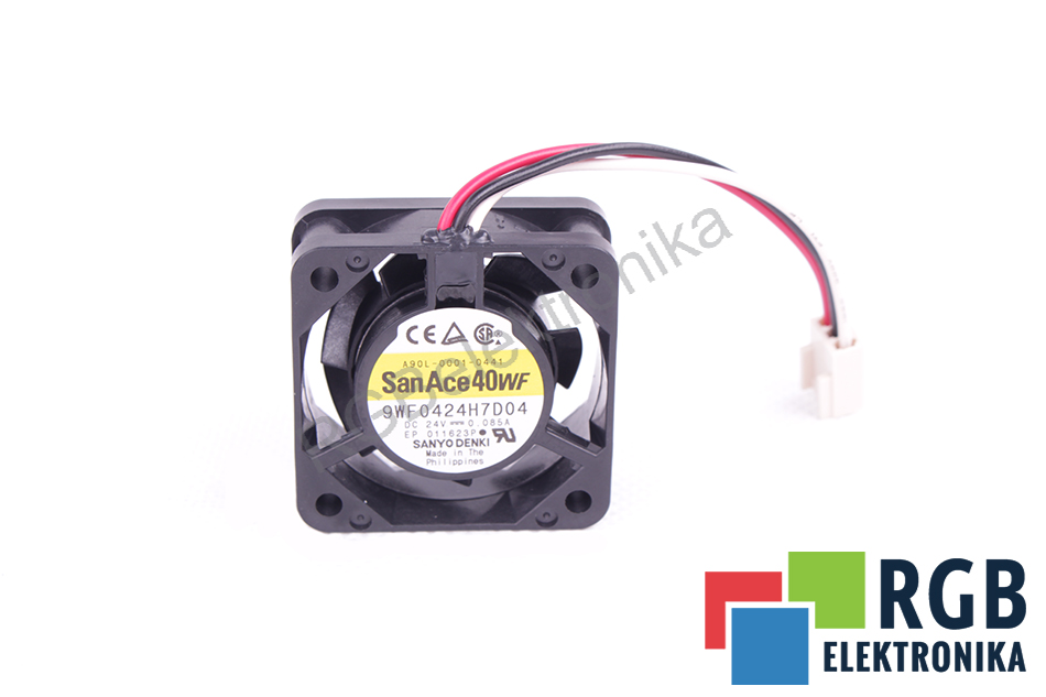 NEW FAN A90L-0001-0441 9WF0424H7D04 40X40X15MM 24VDC SANYO DENKI FANUC