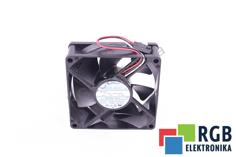 FANUC A90L-0001-0530#70 VENTILATEUR AXIAL 24V 80 MM 25 MM 80 MM 