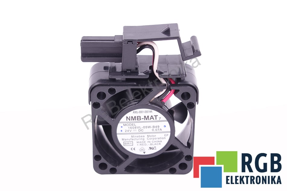 NOWY WENTYLATOR A90L-0001-0551#A 1608VL-05W-B49 40X40X20MM 24VDC MINEBEA FANUC