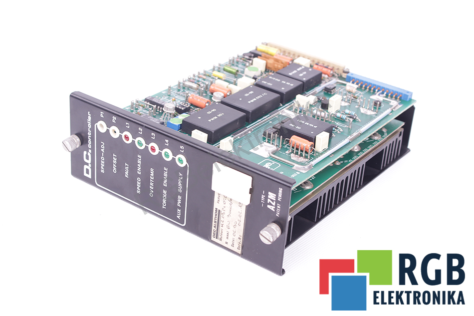 D.C. CONTROLLER AZM PATENT PENDING GEC ALSTHOM
