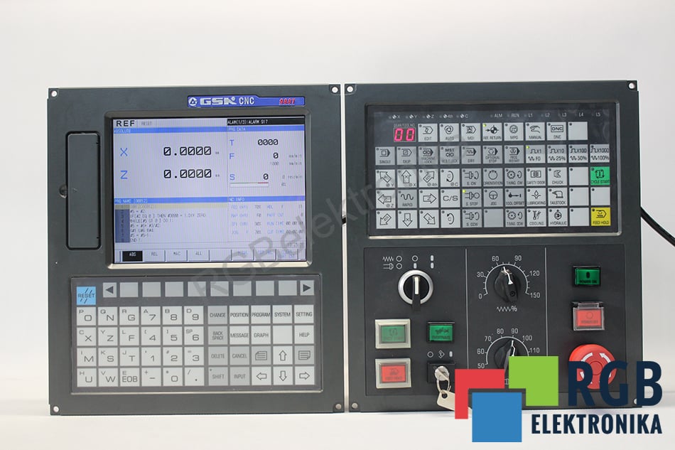 GSK 988T M.S.T PANEL (MPU02B) CNC SYSTEM KONTROLI TOKARKI 5 OSI