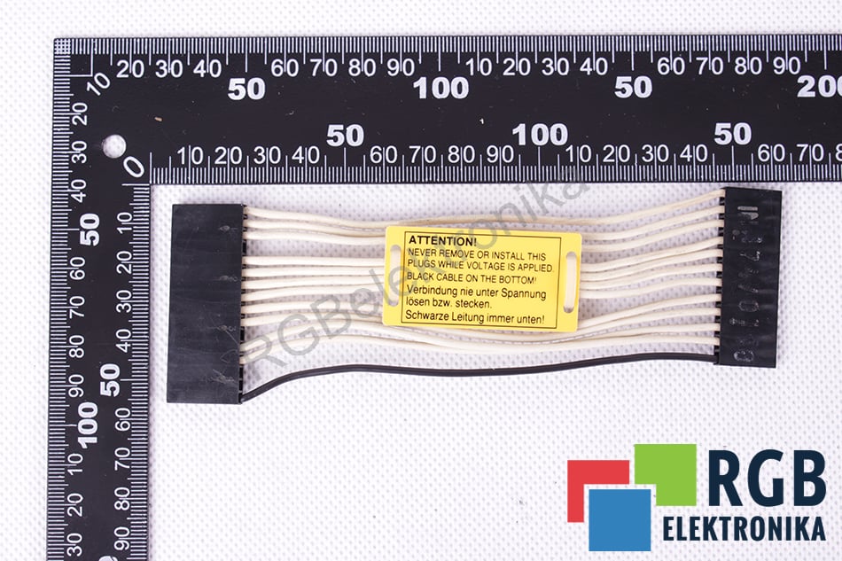 CONNECTOR CABLE 12-16PIN 15CM IN174/0110 INDRAMAT