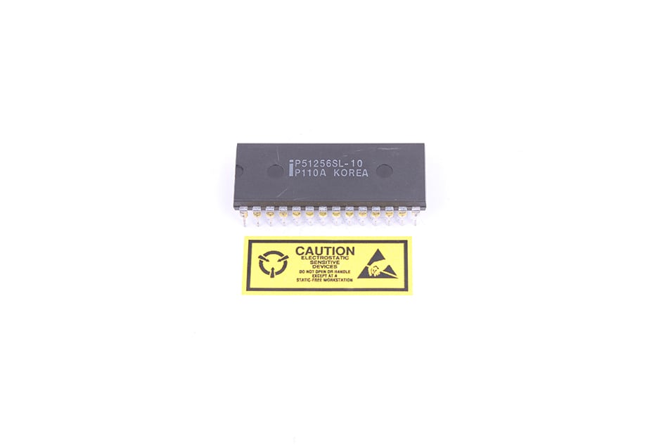 CMOS SRAM P51256SL-10 256K 32K8 PDIP28 INTEL