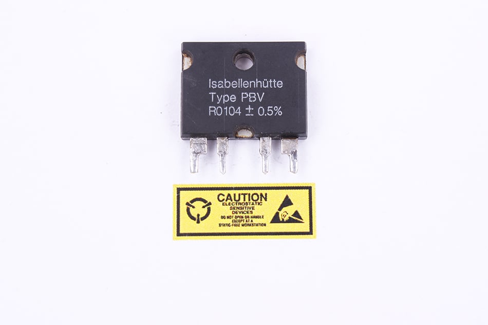 ISABELLENHUTTE PBVR0104 0.01 OHM RESISTORE 