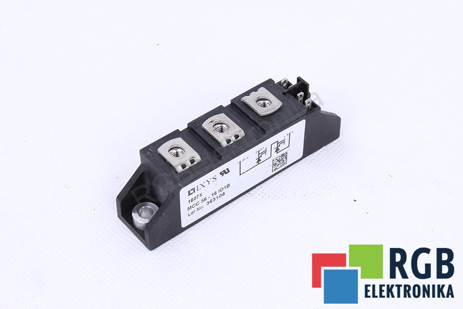 THYRISTOR MODULE MCC56-16IO1B 1600V 60A IXYS