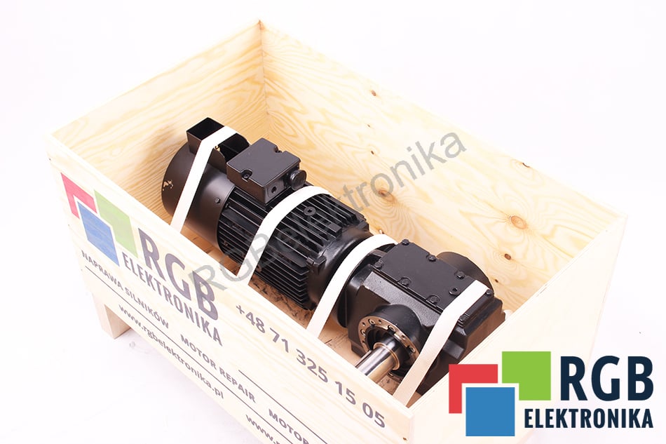SERVOMOTOR S32CV DL100LX4UITS 2.2KW 400V 103HZ 4.3A 3000/MIN + PRZEKŁADNIA I=40.6875 KARL MAYER