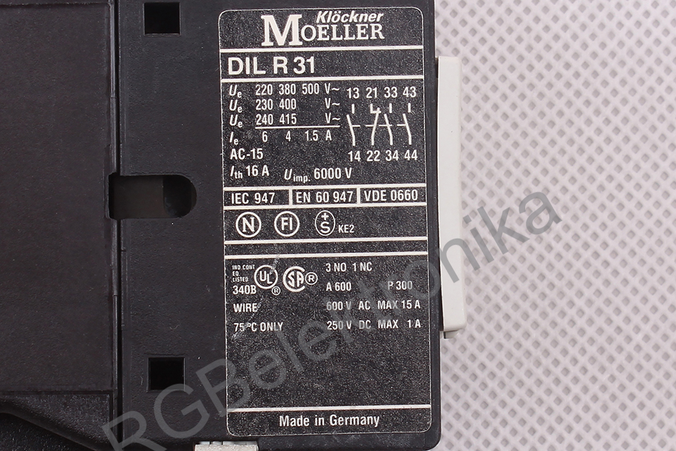 Moeller DIL R 31  230 V/240 V  // DILR31