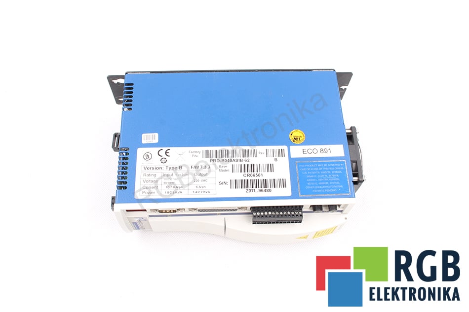 NEW PRD-B040ASIB-62 CR06561 1.4/2.2KVA 230VAC 6A SERVOSTAR KOLLMORGEN
