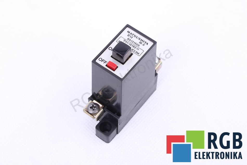 BA121505 B12 M-5 220VAC 5A MATSUSHITA
