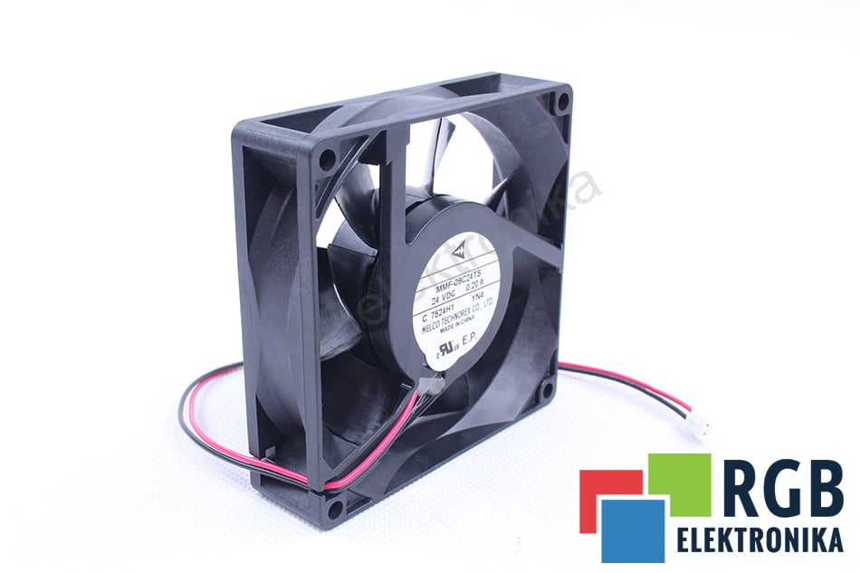 NOWY WENTYLATOR MMF-09C24TS-YN4 92X92X25MM 24VDC 0.2A MELCO TECHNOREX