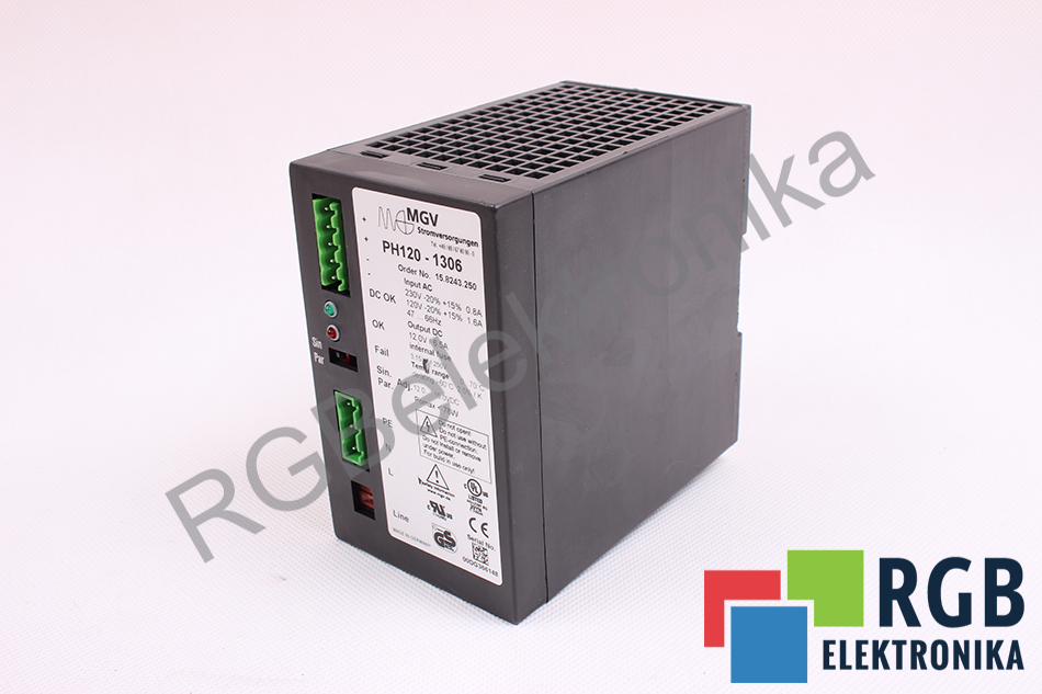 PH120-1306 15.8243.250 12VDC 6.5A 78W ZASILACZ MGV