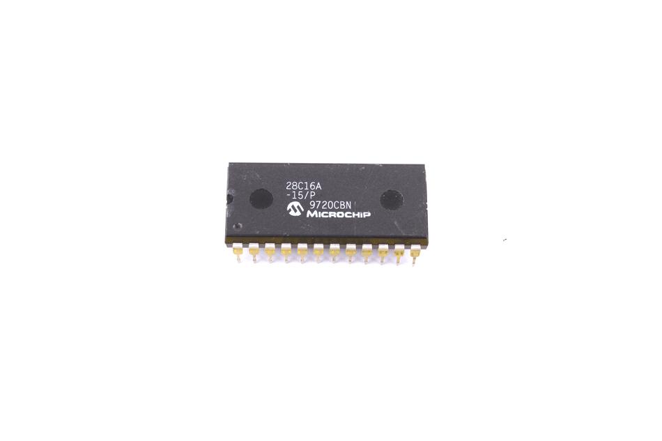 16K CMOS EEPROM 28C16A-15/P DIP24 THT MICROCHIP