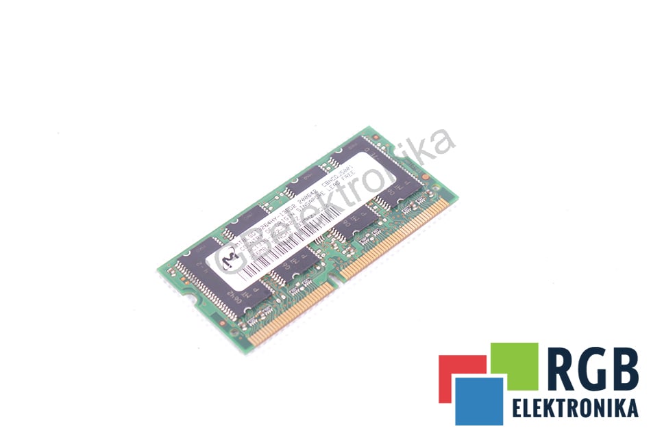 RAM MEMORY PC133S-222-542-Z 256MB 133MHZ SO-DIMM DDR3L MICRON