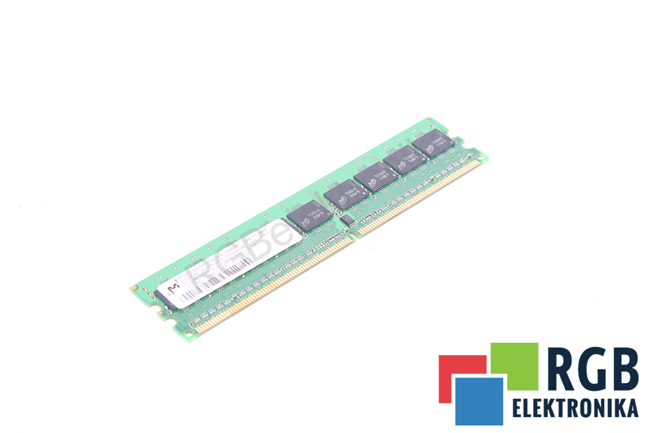 PAMIĘĆ RAM PC2-5300E-555-12-F0 MT9HTF6472AY-667B3 512MB 1RX8 DDR2 MICRON