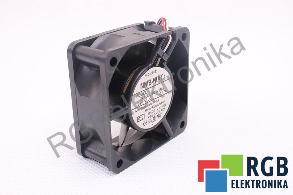 MINEBEA 2410ML-05W-B69-B00 AXIAL FAN 24V 0.17A 60 MM 25 MM 60 MM 